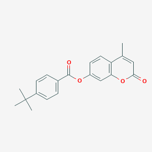 4-methyl-2-oxo-2H-chromen-7-yl 4-tert-butylbenzoate