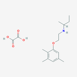 N-[2-(2,3,5-trimethylphenoxy)ethyl]-2-butanamine oxalate