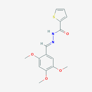 N'-(2,4,5-trimethoxybenzylidene)-2-thiophenecarbohydrazide