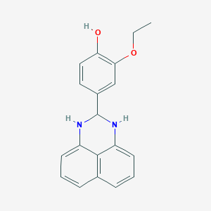 4-(2,3-Dihydro-1H-perimidin-2-yl)-2-ethoxy-phenol