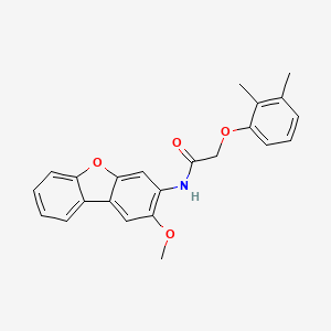 2-(2,3-dimethylphenoxy)-N-(2-methoxydibenzo[b,d]furan-3-yl)acetamide