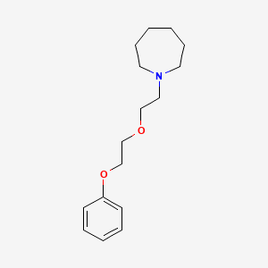 1-[2-(2-phenoxyethoxy)ethyl]azepane