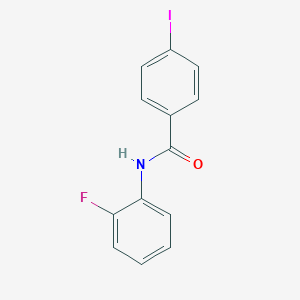 N-(2-fluorophenyl)-4-iodobenzamide