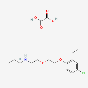 N-{2-[2-(2-allyl-4-chlorophenoxy)ethoxy]ethyl}-2-butanamine oxalate