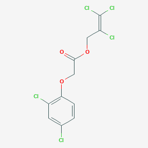 Acetic acid, (2,4-dichlorophenoxy)-, 2,3,3-trichloro-2-propenyl ester