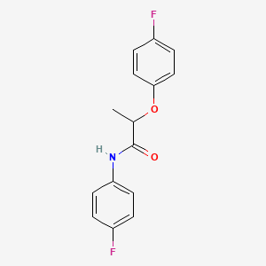 2-(4-fluorophenoxy)-N-(4-fluorophenyl)propanamide