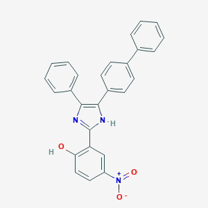 2-(4-Biphenyl-4-yl-5-phenyl-1H-imidazol-2-yl)-4-nitro-phenol