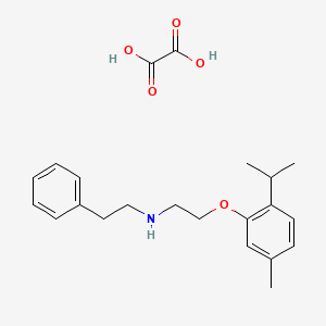 [2-(2-isopropyl-5-methylphenoxy)ethyl](2-phenylethyl)amine oxalate