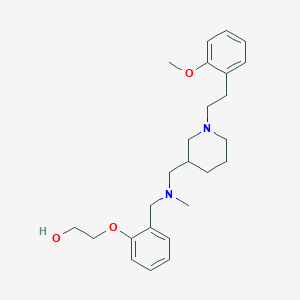 2-(2-{[({1-[2-(2-methoxyphenyl)ethyl]-3-piperidinyl}methyl)(methyl)amino]methyl}phenoxy)ethanol