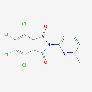 4,5,6,7-Tetrachloro-2-(6-methyl-2-pyridinyl)-1H-isoindole-1,3(2H)-dione