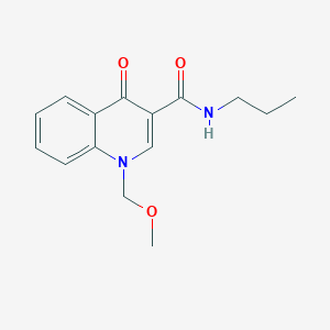 molecular formula C15H18N2O3 B040450 特布喹尼 CAS No. 113079-82-6