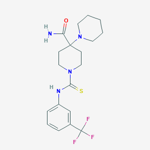 1'-{[3-(TRIFLUOROMETHYL)PHENYL]CARBAMOTHIOYL}-[1,4'-BIPIPERIDINE]-4'-CARBOXAMIDE