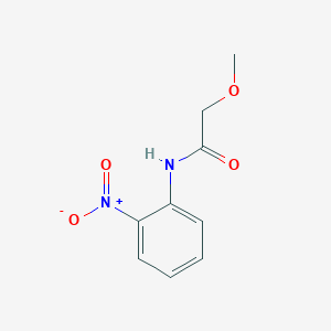 molecular formula C9H10N2O4 B4045741 2-甲氧基-N-(2-硝基苯基)乙酰胺 