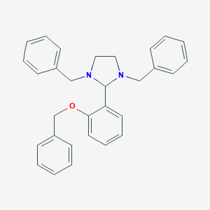1,3-Dibenzyl-2-[2-(benzyloxy)phenyl]imidazolidine