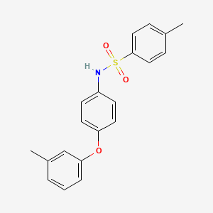 4-methyl-N-[4-(3-methylphenoxy)phenyl]benzenesulfonamide