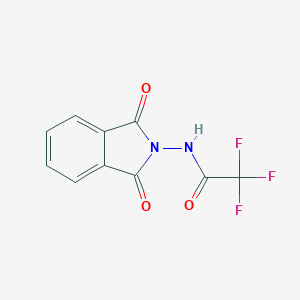 molecular formula C10H5F3N2O3 B404588 N-(1,3-dioxo-1,3-dihydro-2H-isoindol-2-yl)-2,2,2-trifluoroacetamide 