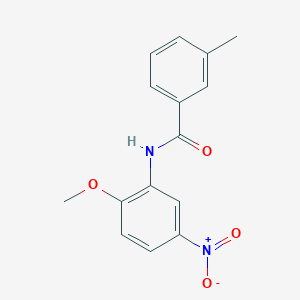 N-(2-methoxy-5-nitrophenyl)-3-methylbenzamide