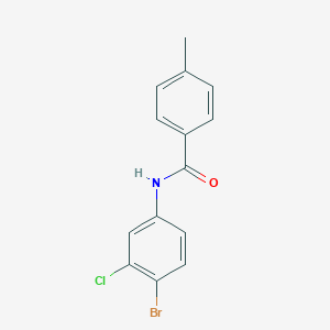 N-(4-bromo-3-chlorophenyl)-4-methylbenzamide