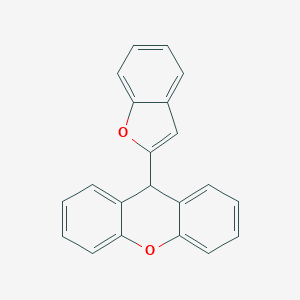 molecular formula C21H14O2 B404609 9-(1-benzofuran-2-yl)-9H-xanthene 