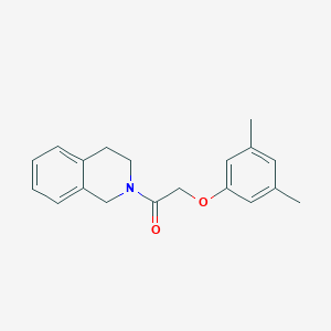 2-[(3,5-dimethylphenoxy)acetyl]-1,2,3,4-tetrahydroisoquinoline