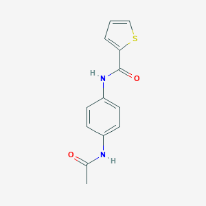 molecular formula C13H12N2O2S B404650 N-[4-(Acetylamino)phenyl]-2-thiophenecarboxamide 