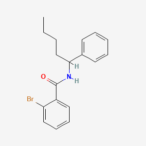 2-bromo-N-(1-phenylpentyl)benzamide