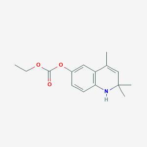 molecular formula C15H19NO3 B4046562 Ethyl 2,2,4-trimethyl-1,2-dihydroquinolin-6-yl carbonate 