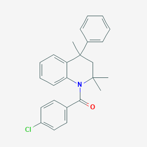 1-(4-Chlorobenzoyl)-2,2,4-trimethyl-4-phenyl-1,2,3,4-tetrahydroquinoline