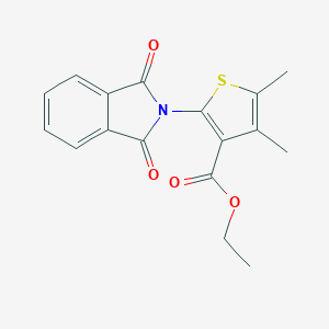 ethyl 2-(1,3-dioxo-1,3-dihydro-2H-isoindol-2-yl)-4,5-dimethylthiophene-3-carboxylate