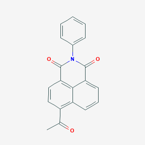 6-acetyl-2-phenyl-1H-benzo[de]isoquinoline-1,3(2H)-dione