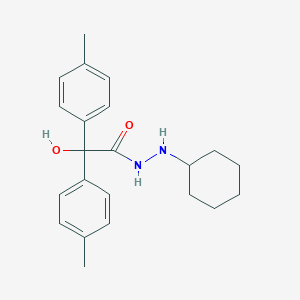 N'-cyclohexyl-2-hydroxy-2,2-bis(4-methylphenyl)acetohydrazide