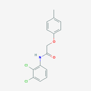 molecular formula C15H13Cl2NO2 B404713 N-(2,3-dichlorophenyl)-2-(4-methylphenoxy)acetamide 