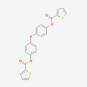 4-{4-[(2-Thienylcarbonyl)oxy]phenoxy}phenyl 2-thiophenecarboxylate