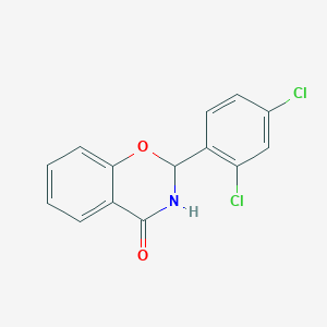 2-(2,4-dichlorophenyl)-2,3-dihydro-4H-1,3-benzoxazin-4-one