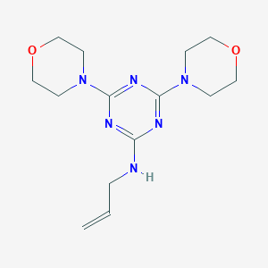 1,3,5-Triazine, 2-allylamino-4,6-bis(4-morpholyl)-