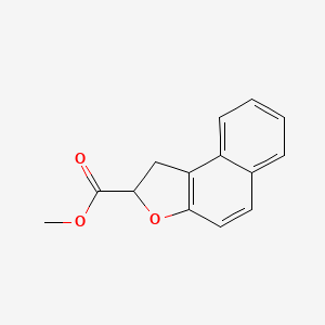 molecular formula C14H12O3 B4047492 Methyl 1,2-dihydrobenzo[e][1]benzofuran-2-carboxylate 