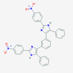 2-(4-nitrophenyl)-4-[3-[2-(4-nitrophenyl)-5-phenyl-1H-imidazol-4-yl]phenyl]-5-phenyl-1H-imidazole
