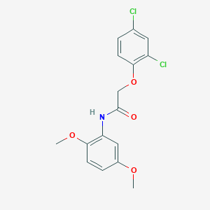 2-(2,4-dichlorophenoxy)-N-(2,5-dimethoxyphenyl)acetamide