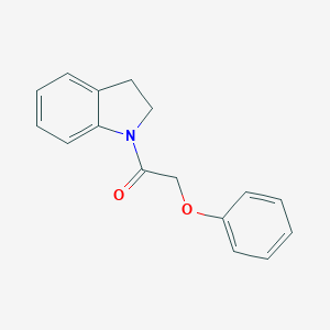 molecular formula C16H15NO2 B404764 1-(Phenoxyacetyl)indoline CAS No. 328027-19-6