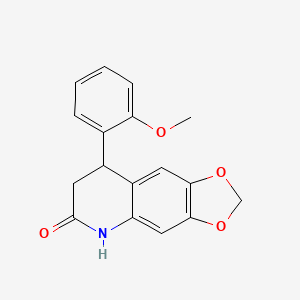 8-(2-methoxyphenyl)-7,8-dihydro[1,3]dioxolo[4,5-g]quinolin-6(5H)-one