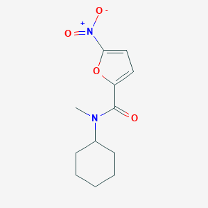 N-cyclohexyl-N-methyl-5-nitrofuran-2-carboxamide