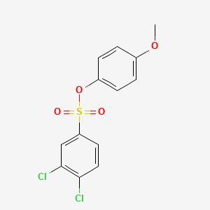 4-methoxyphenyl 3,4-dichlorobenzenesulfonate