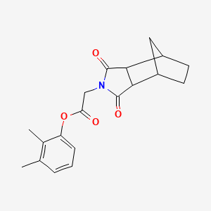 2,3-dimethylphenyl (1,3-dioxooctahydro-2H-4,7-methanoisoindol-2-yl)acetate