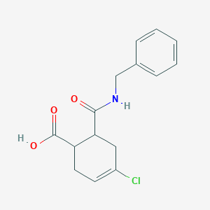 6-[(benzylamino)carbonyl]-4-chloro-3-cyclohexene-1-carboxylic acid