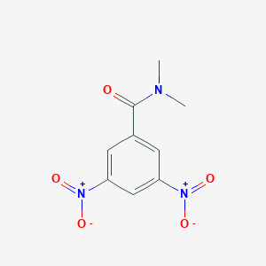 molecular formula C9H9N3O5 B404836 N,N-dimethyl-3,5-dinitrobenzamide CAS No. 2782-45-8