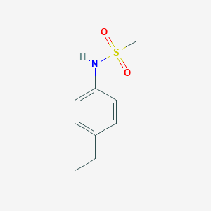 molecular formula C9H13NO2S B404841 N-(4-ethylphenyl)methanesulfonamide 