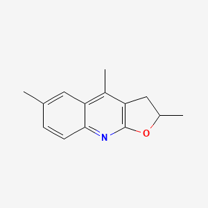 2,4,6-trimethyl-2,3-dihydrofuro[2,3-b]quinoline