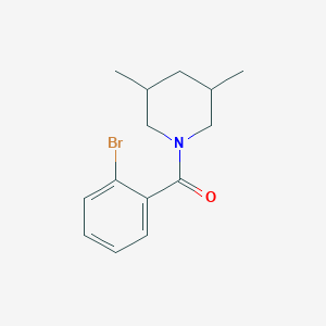 (2-Bromophenyl)(3,5-dimethylpiperidino)methanone