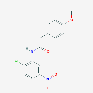 N-(2-chloro-5-nitrophenyl)-2-(4-methoxyphenyl)acetamide