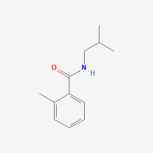 molecular formula C12H17NO B404868 2-methyl-N-(2-methylpropyl)benzamide 